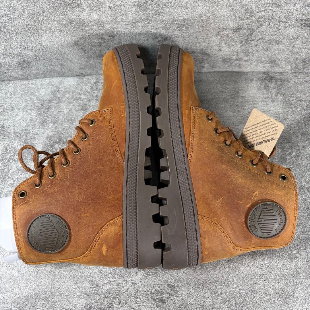 美品 PALLADIUM 　パラディウム　パラボッセ ミッド レザー　ブーツ