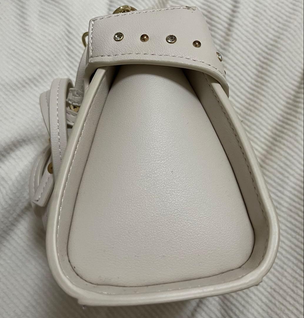 CELFORD セルフォード　リュタン　ビジュースタッズポシェット　アイボリー