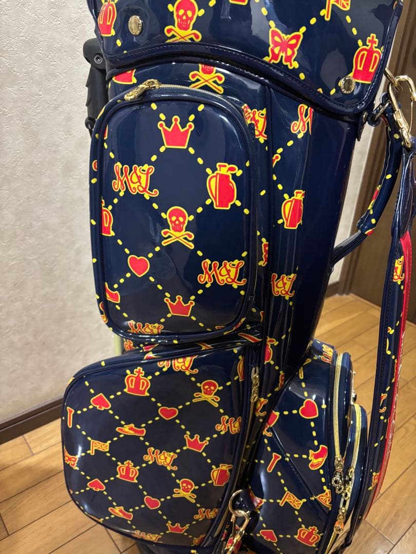 【早い者勝ち】MARK&LONA UnitePatent エナメルキャディバッグ