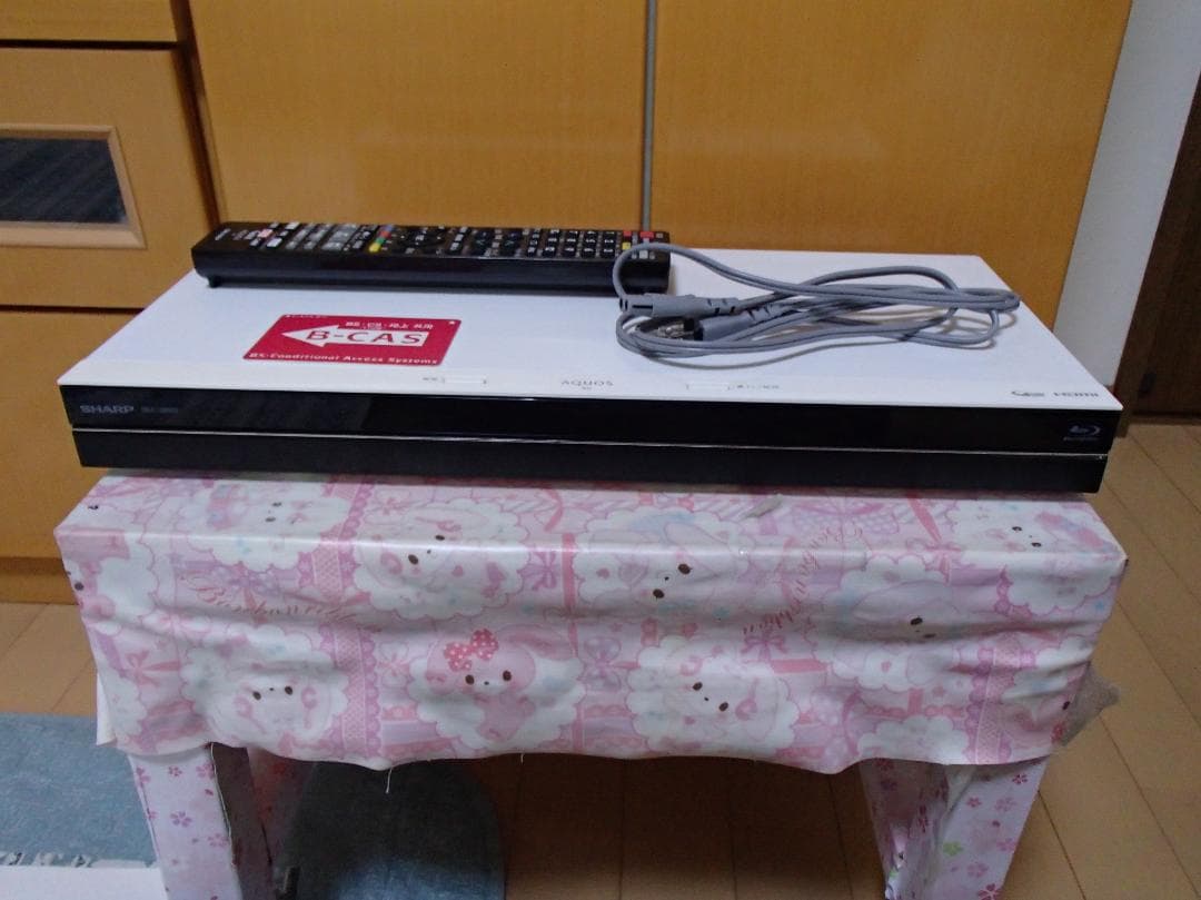 安心の動作保証品SHARP ブルーレイレコーダー 2B-C10BW２、整備済み、