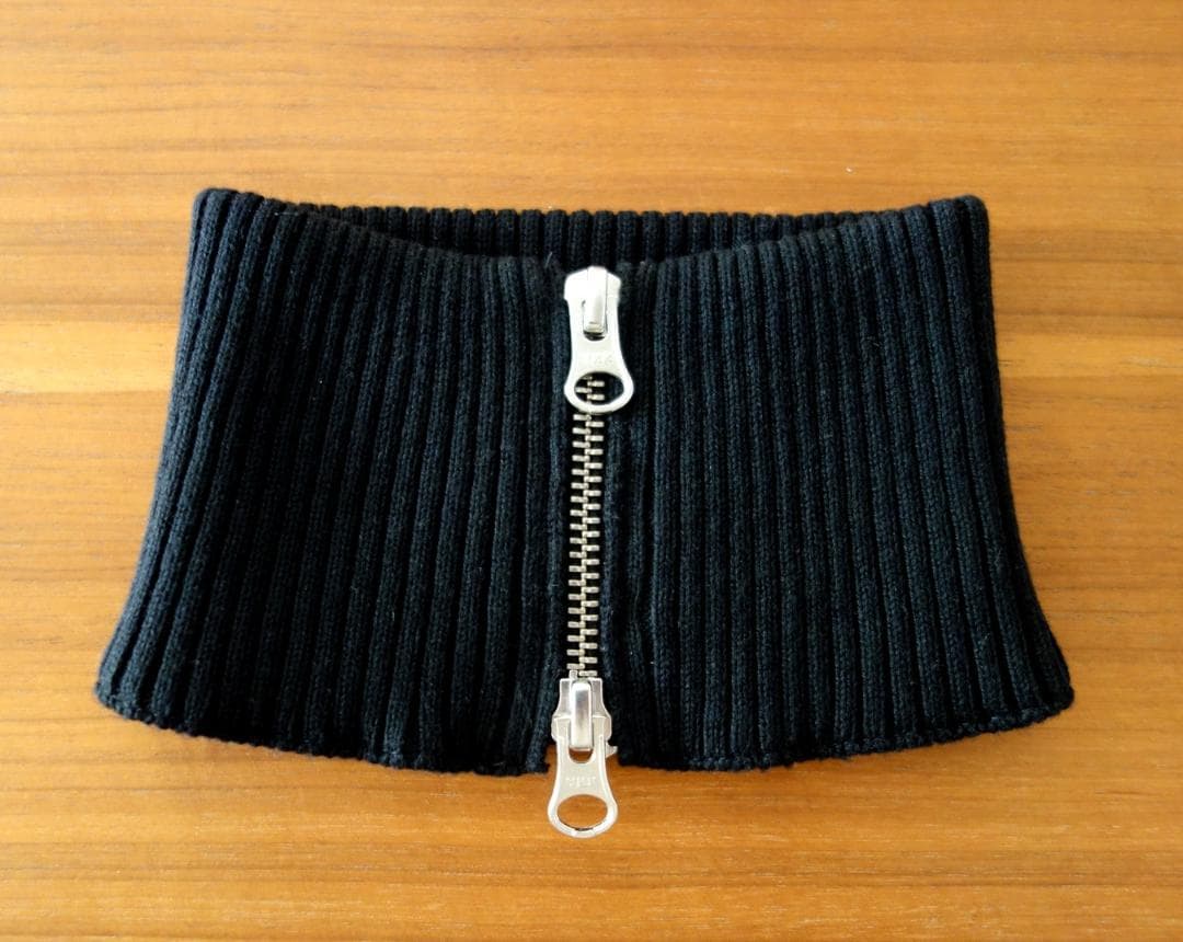 ▼MM6 Maison Margiela ネックウォーマー ブラック