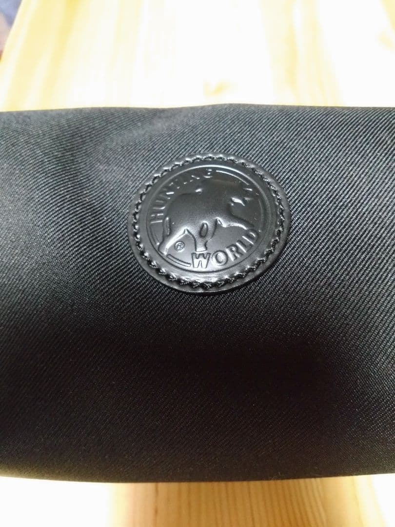 ハンティングワールドサファリ セカンドバッグ 黒