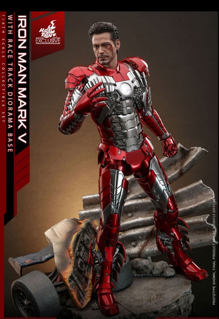 土日限定値引きアイアンマン・マーク５＆ジオラマ台座セット