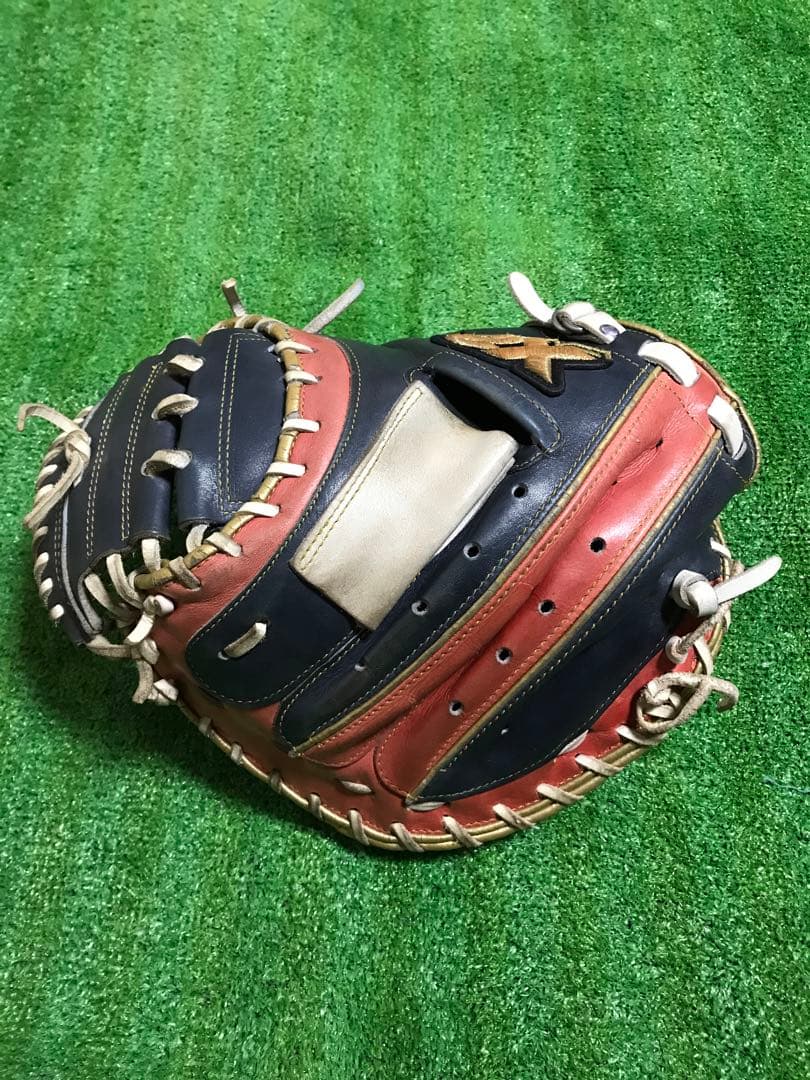 3424　ザナックス　軟式キャッチャーミット　型抜群！　即戦力！