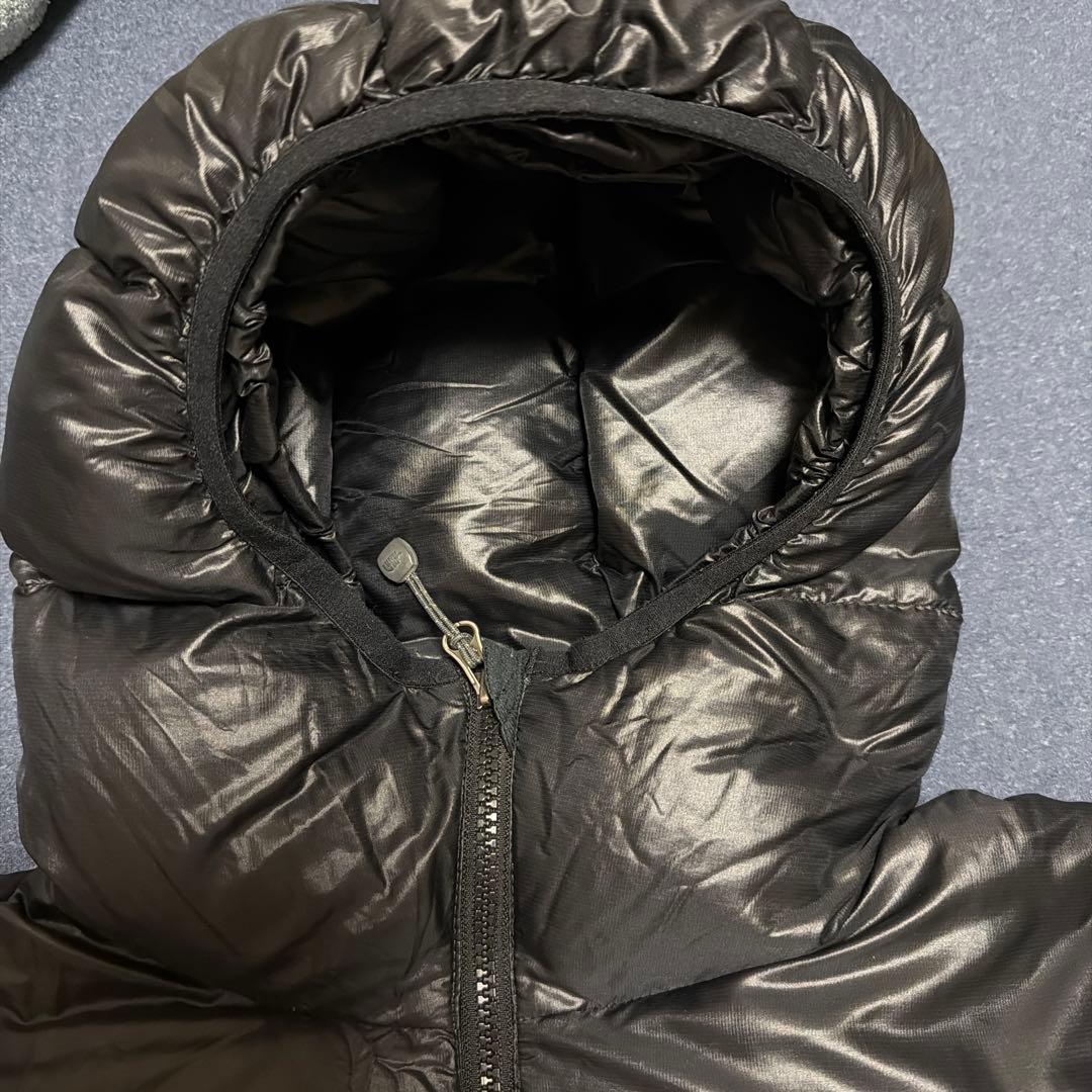 The North Face フード付きダウンジャケット ブラック