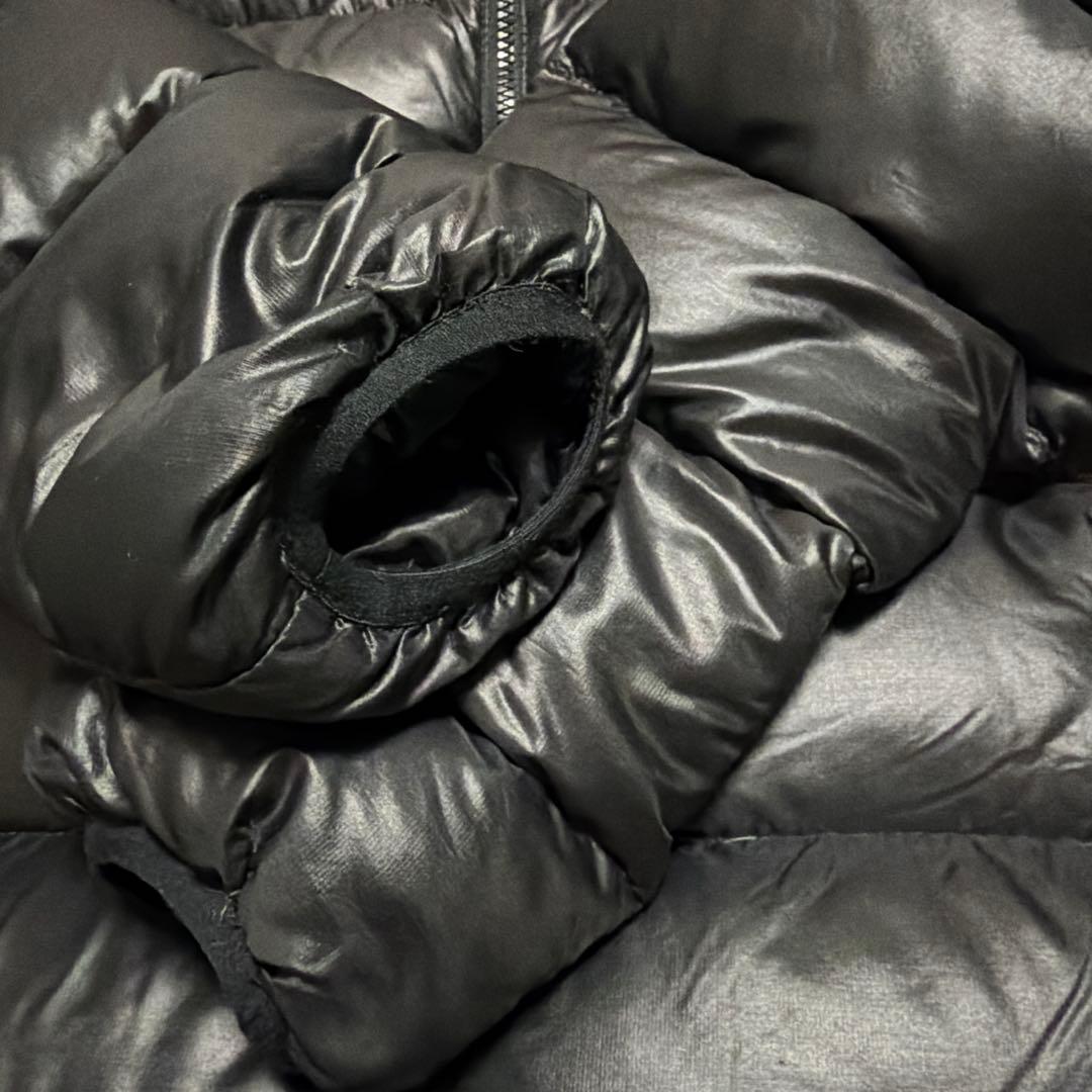 The North Face フード付きダウンジャケット ブラック