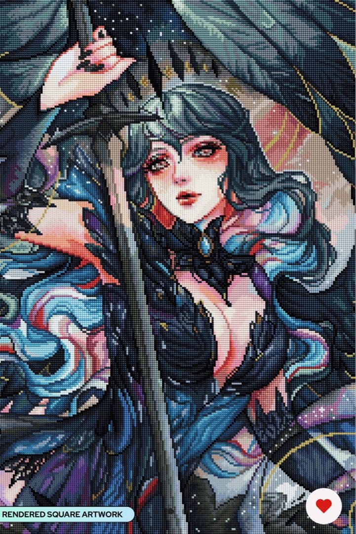 ダイヤモンドアートクラブ Dark Lilith