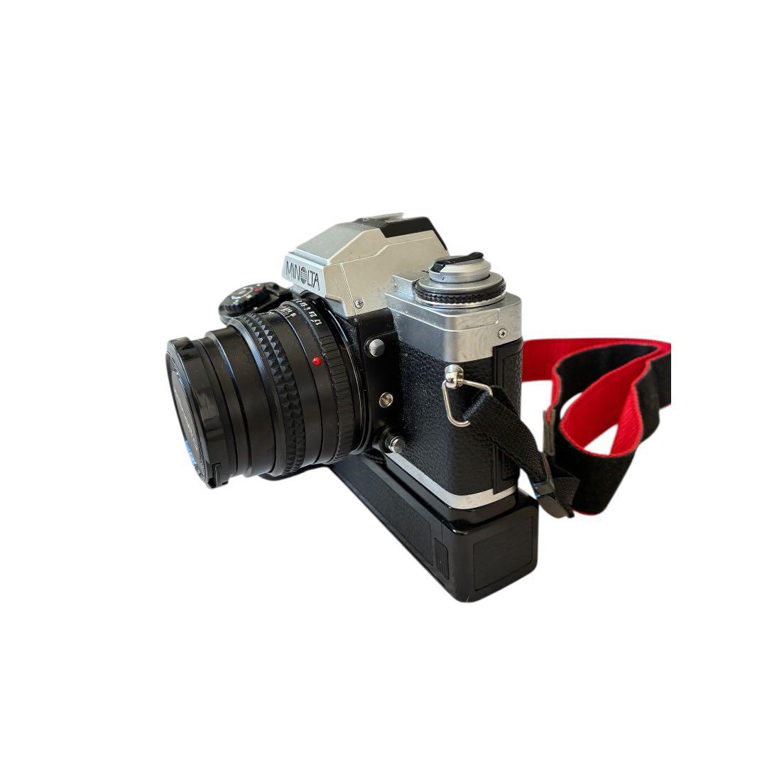 【ジャンク】MINOLTA X-70 ROKKOR 50mm モータードライブ