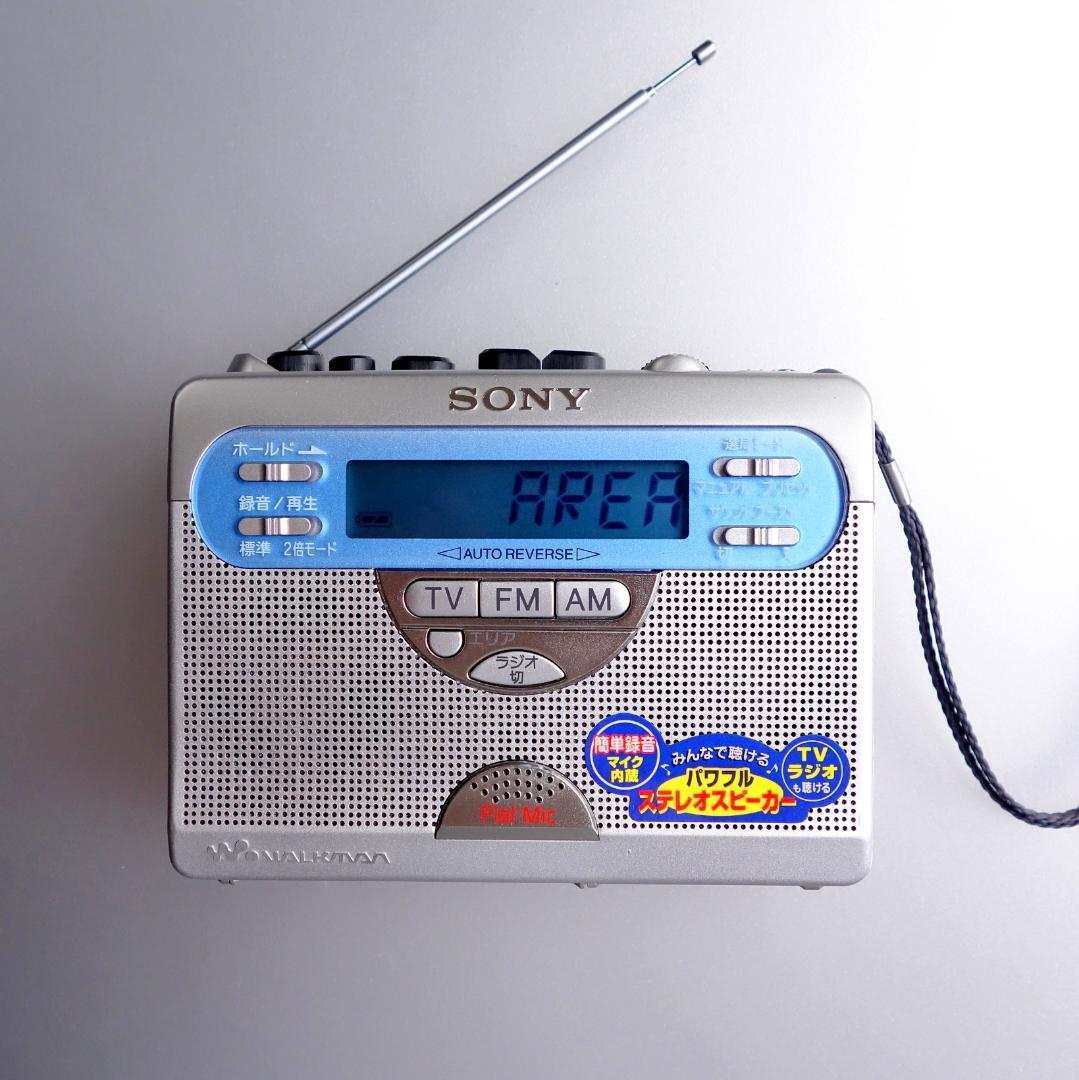 【動作整備品】WM-GX410 ソニーウォークマン カセットプレーヤー FMAM