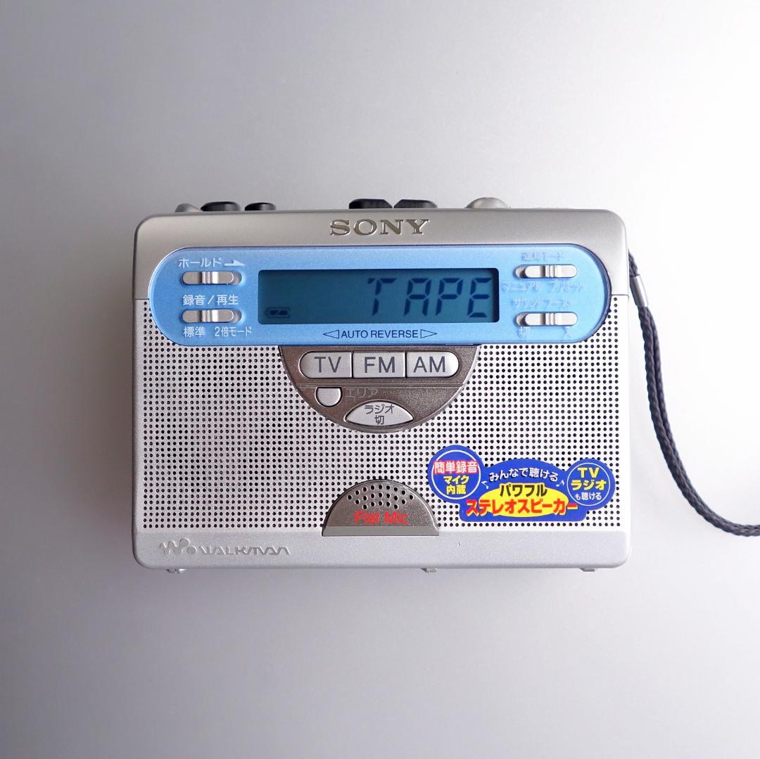 【動作整備品】WM-GX410 ソニーウォークマン カセットプレーヤー FMAM