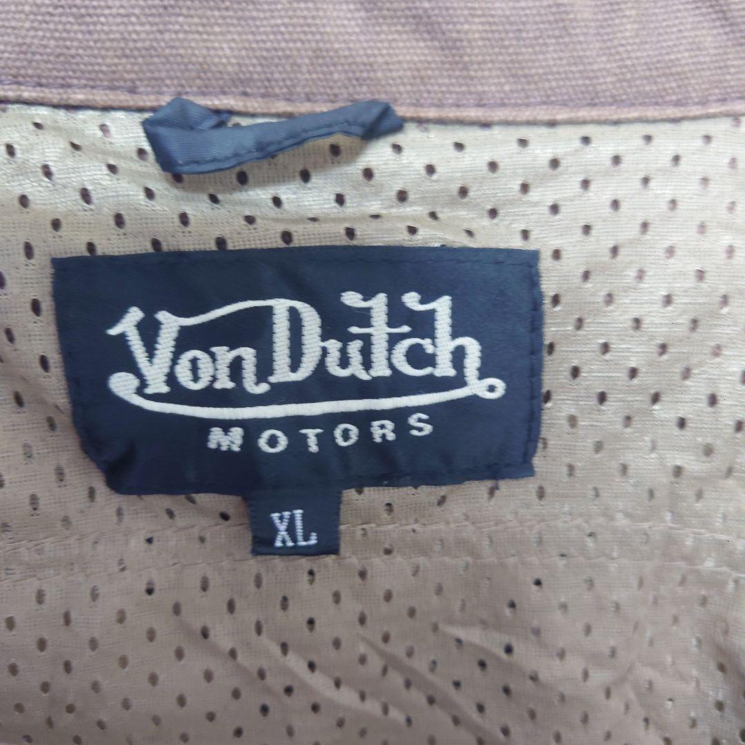 【Von Dutch MOTORS】ダック ライダースジャケット A-3016