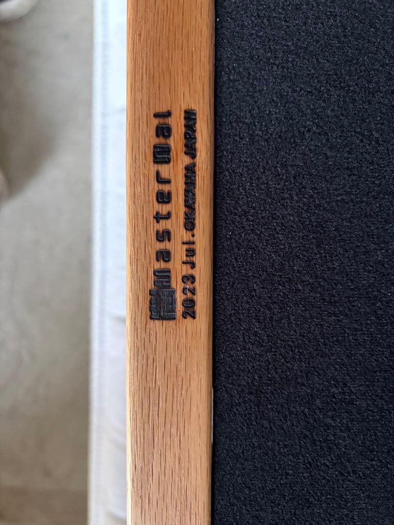 マスターウォールmasterwal グレー ファブリックソファ 2023年製