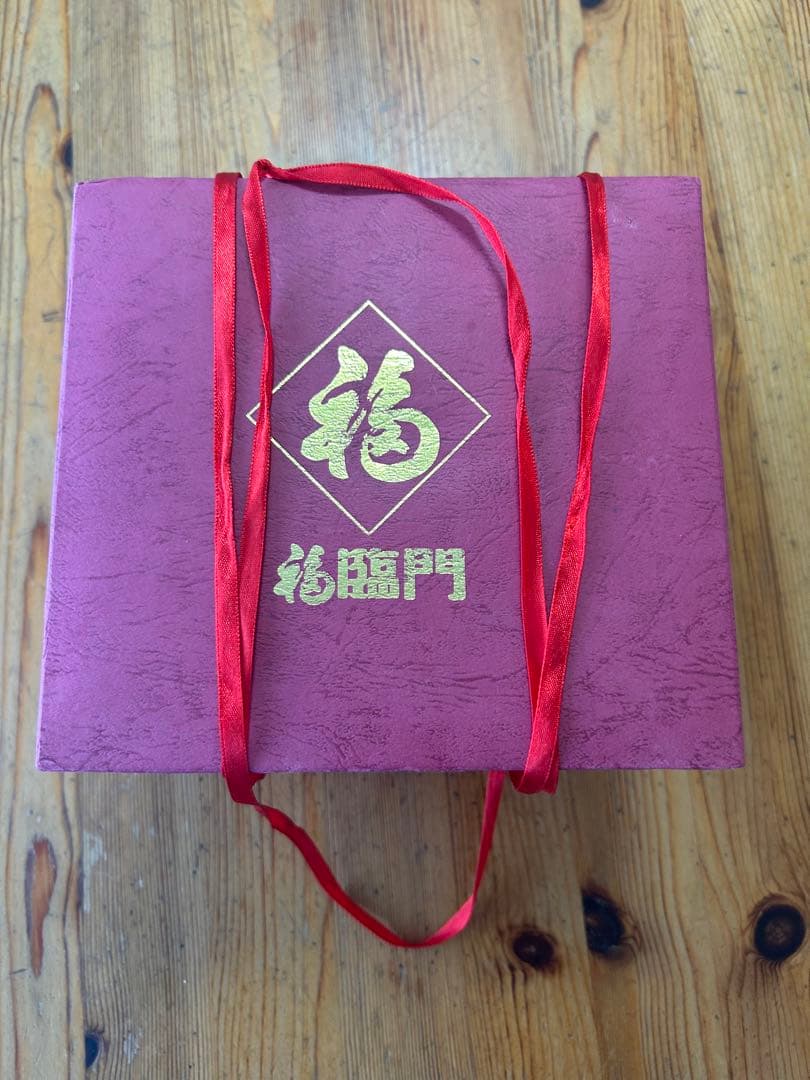 福禄寿クリスタルオブジェ　上海宝和水晶工芸　溶練水晶の置物　鑑定書付き