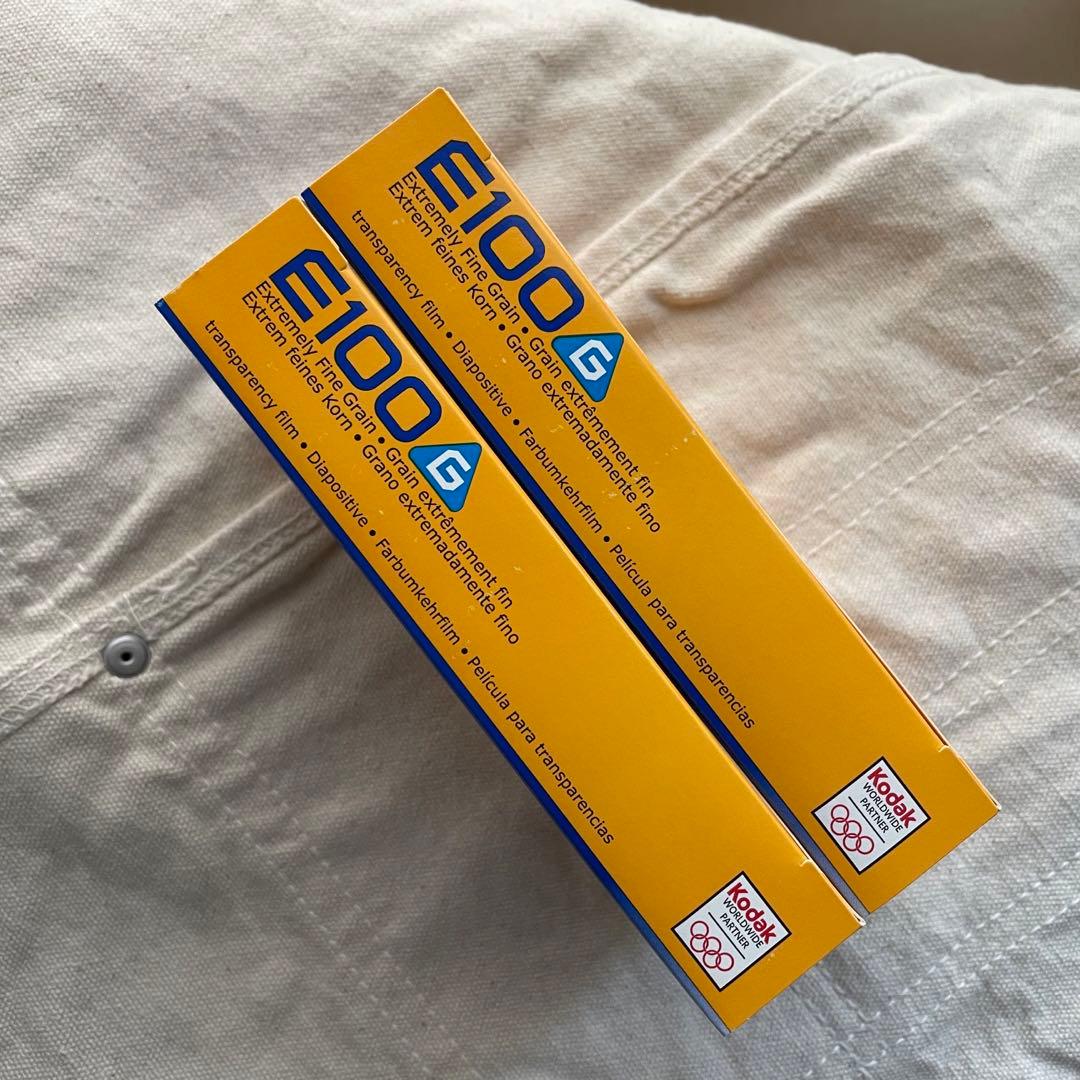 Kodakカラーリバーサルフィルム　エクタクローム　E100G 10本