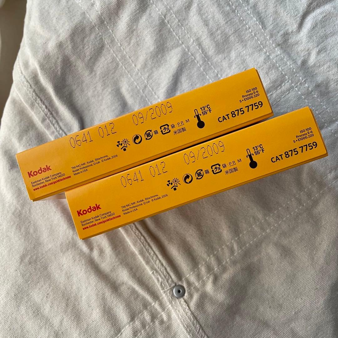 Kodakカラーリバーサルフィルム　エクタクローム　E100G 10本