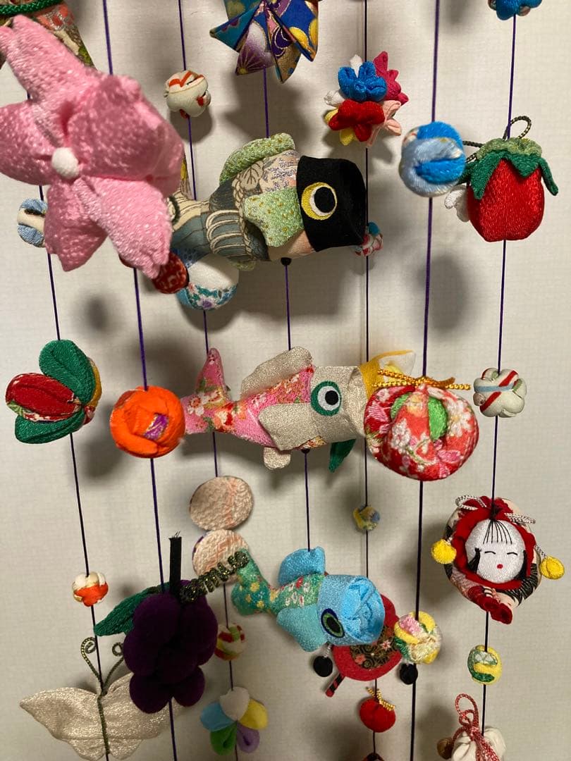 鯉のぼり吊るし雛7連飾り　子供の日　ハンドメイド（M ik k o）