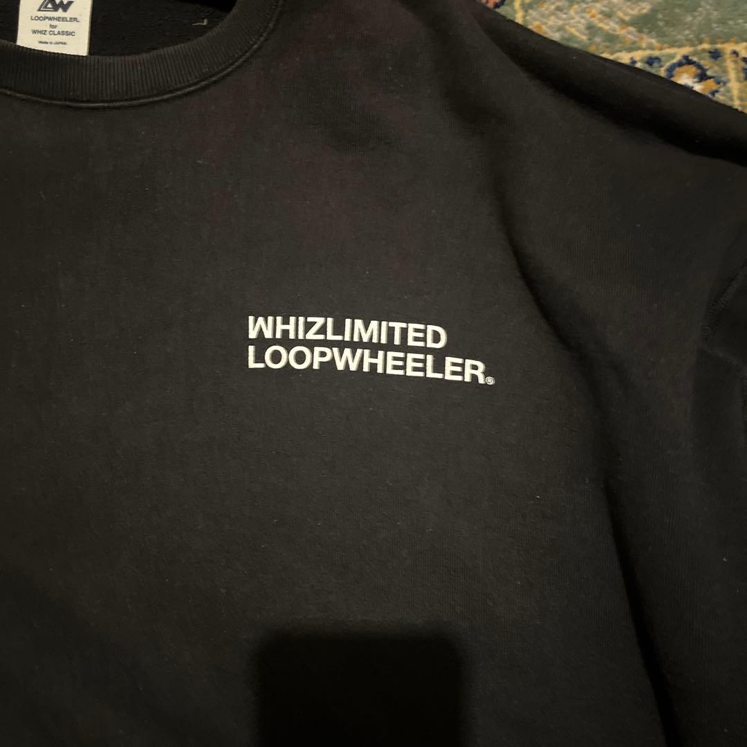 希少　WHIZLIMITED LOOPWHEELER. 京都限定ブラック　L