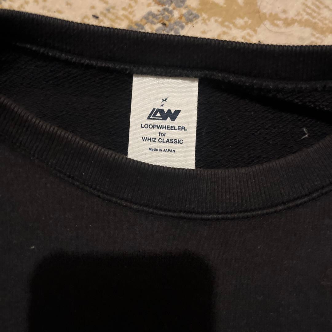 希少　WHIZLIMITED LOOPWHEELER. 京都限定ブラック　L