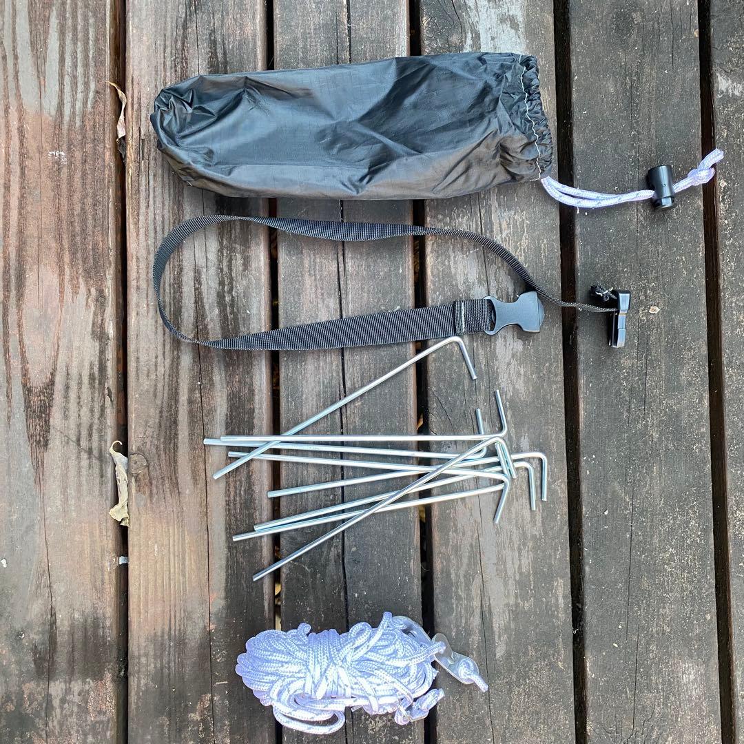 DOD ワンタッチテント ブラック