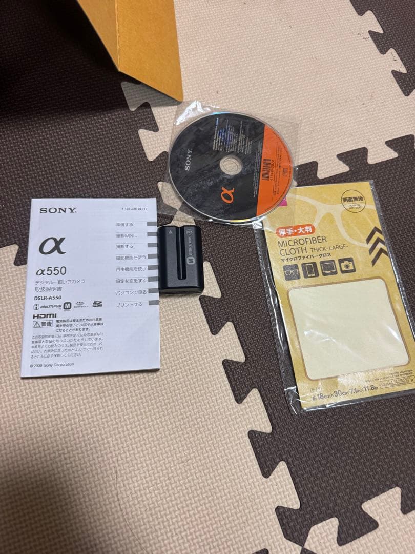 SONY α550 デジタル一眼レフカメラ