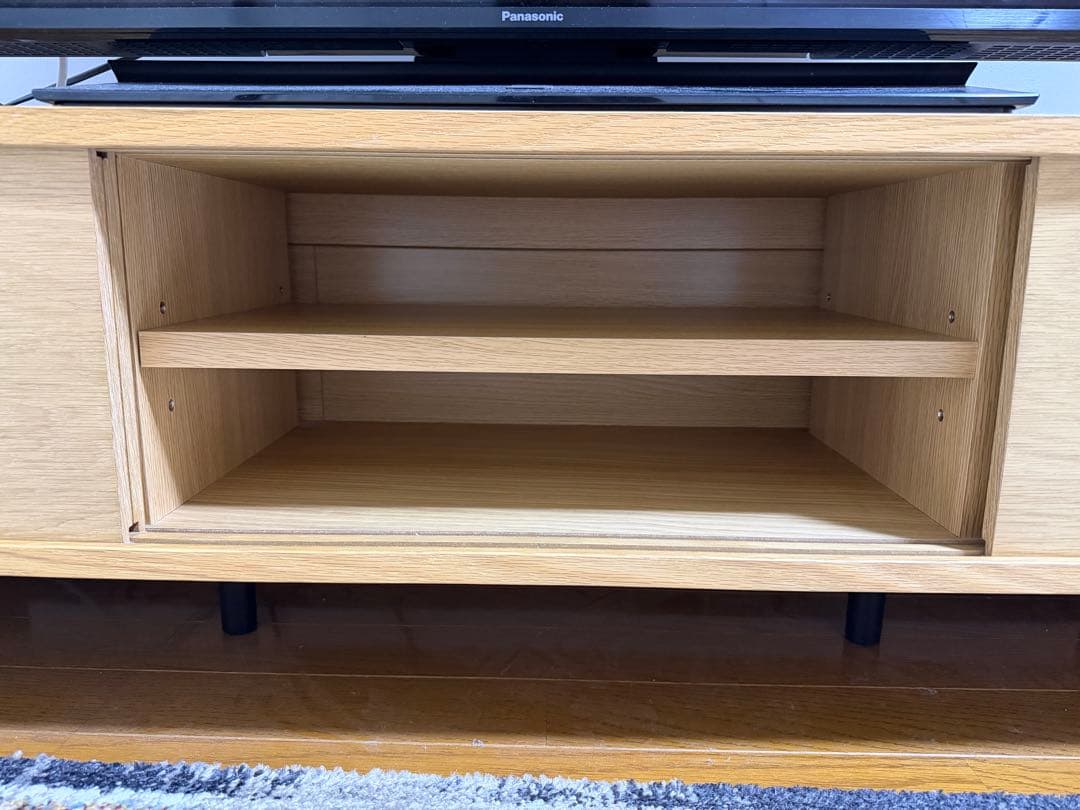【1/25まで】無印良品　オーク材　テレビボード　AVラック
