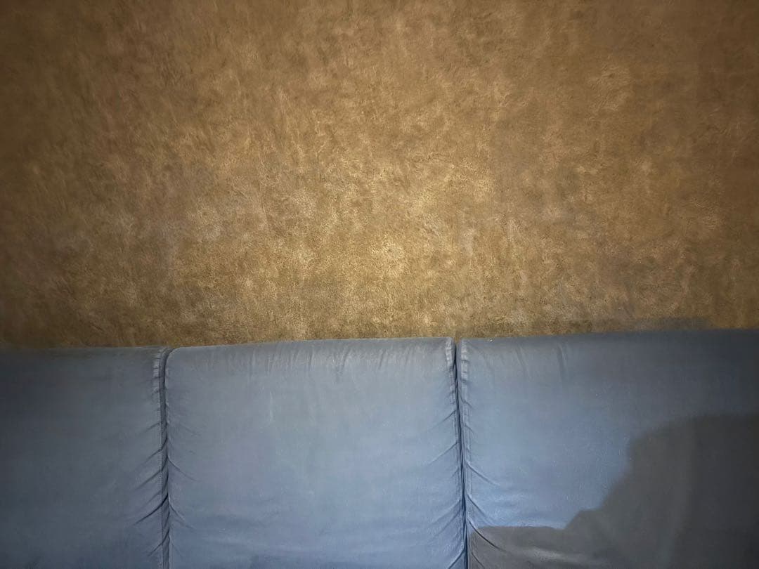 karimoku ネイビー 3人掛けソファ　WU4503