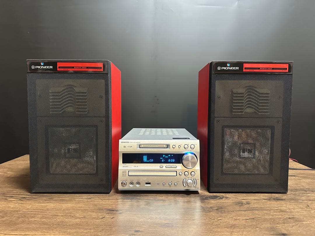 Pioneer パイオニア　S-X21V(RD) スピーカー　ペア シリアル同番