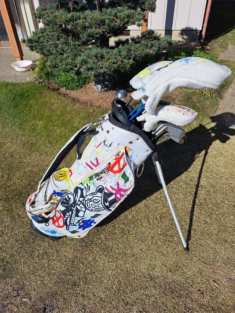 Russelluna キャディバッグ ヘッドカバーセット