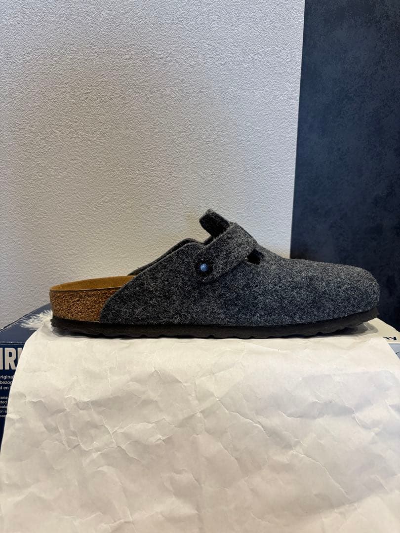 【美品】BIRKENSTOCK ビルケンシュトック ボストン フェルト 37