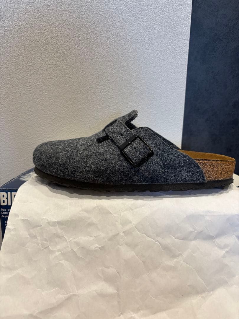 【美品】BIRKENSTOCK ビルケンシュトック ボストン フェルト 37