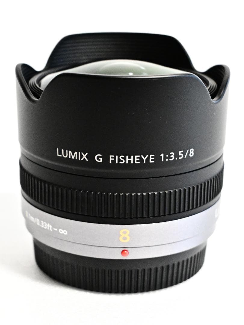 LUMIX G FISHEYE 8mm f3.5 H-F008 魚眼レンズ