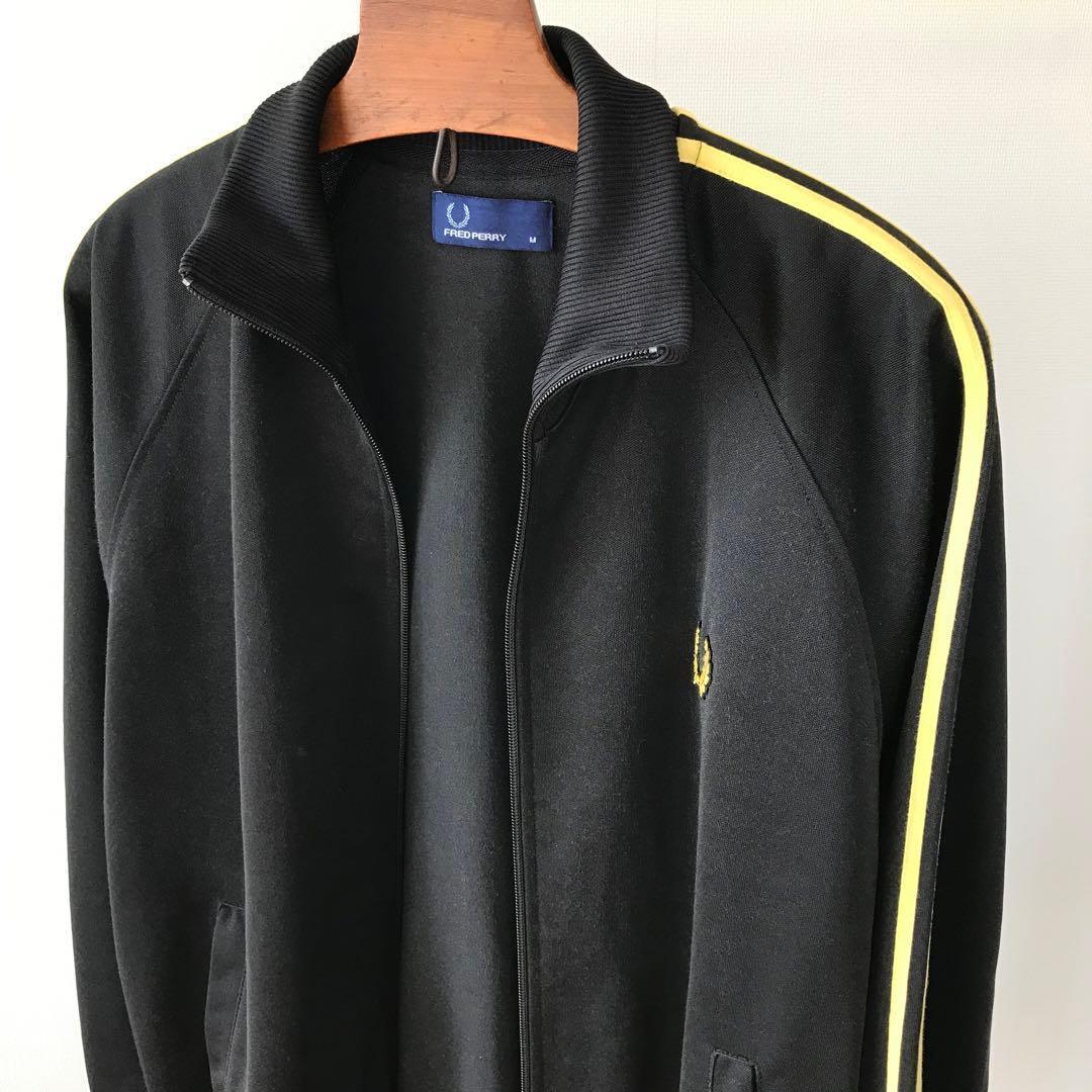 フレッドペリー☆ M～L☆ブラックｘイエロー☆ジャージ☆