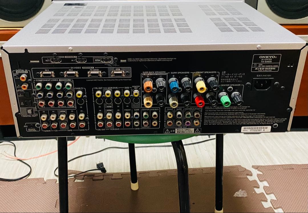 Onkyo 5.１セットスピーカー。動作確認済み…良い品です。