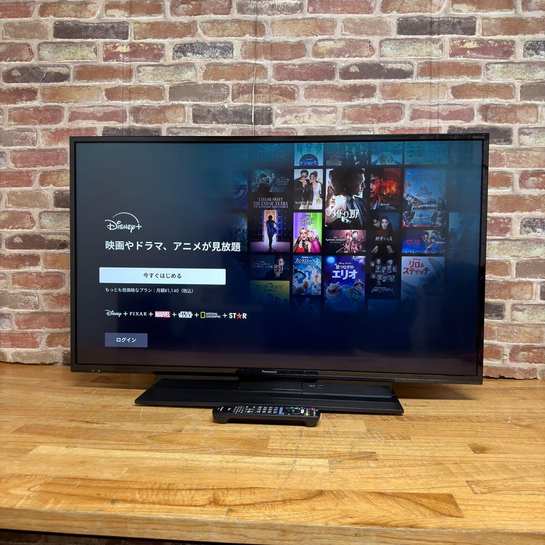 Panasonic 43V型 4K 液晶テレビ VIERA TH-43GR770