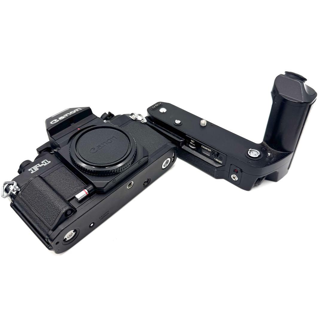 ❁完動/美品❁キャノン CANON NEW F-1 フィルムカメラ ワインダー