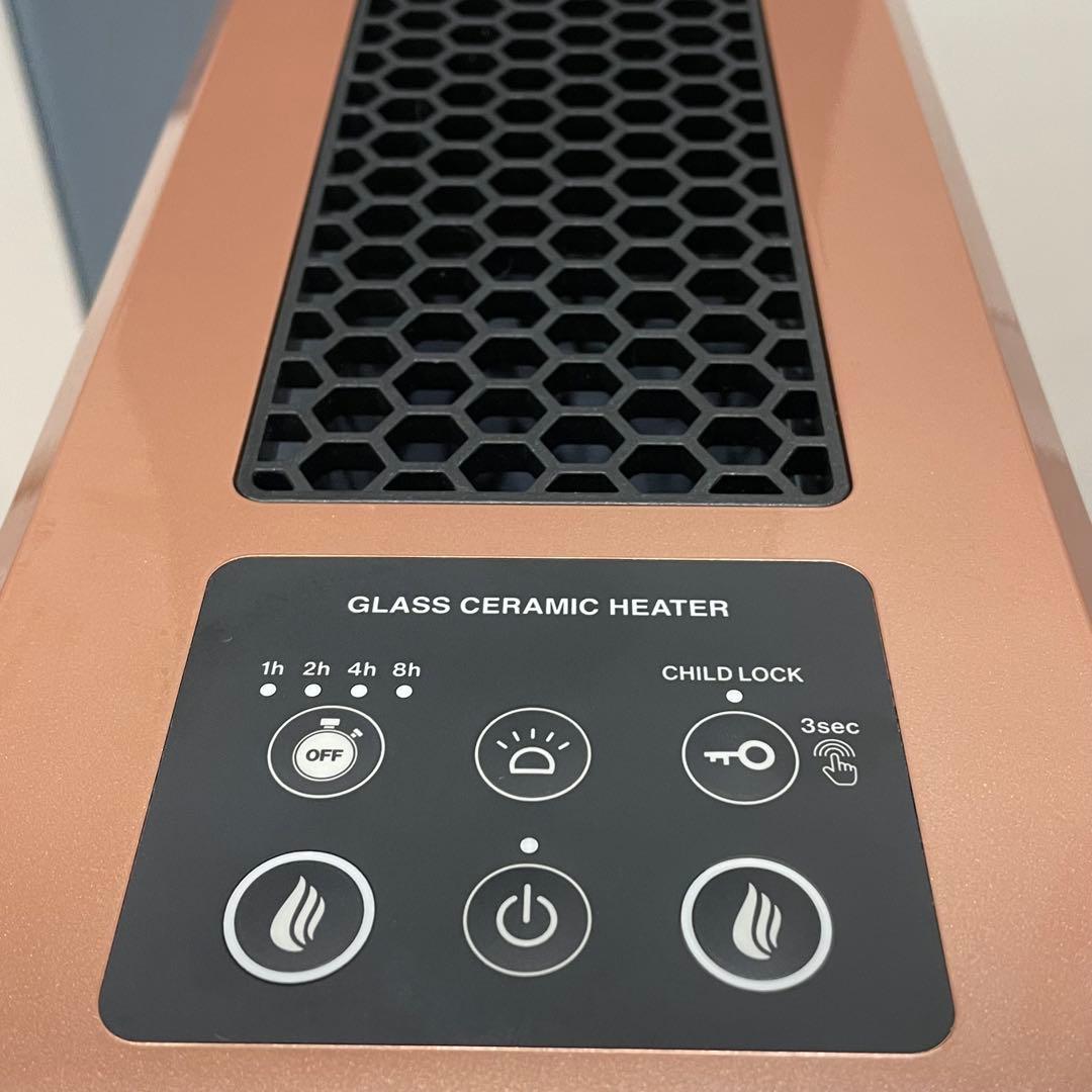 【超美品】エムテック ケノン　ヒーター ピンクゴールド KH583-02