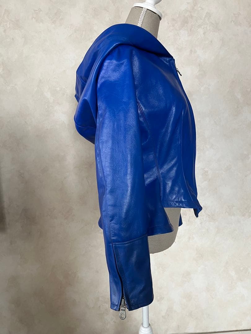 ヴィンテージ YohjiYamamoto希少新品未使用　レザーブルゾン羽付　M