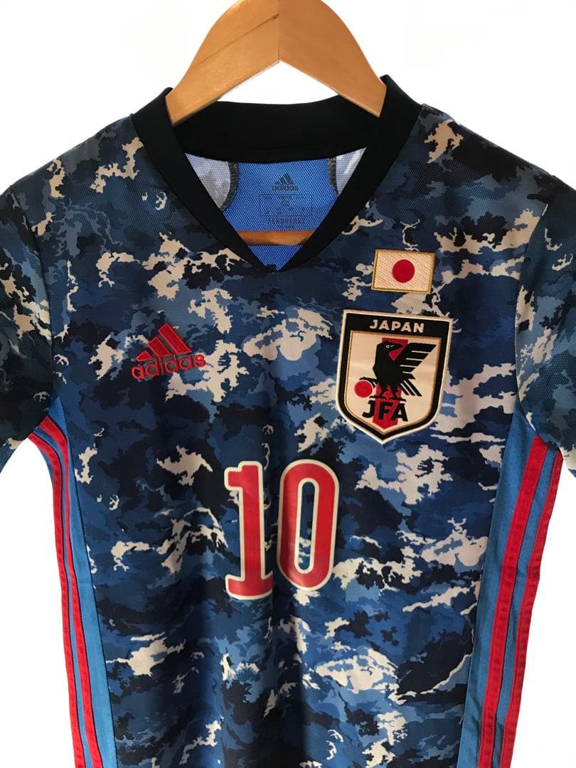 正規品 adidas 日本代表「10」南野拓実 半袖 160 ユニフォーム