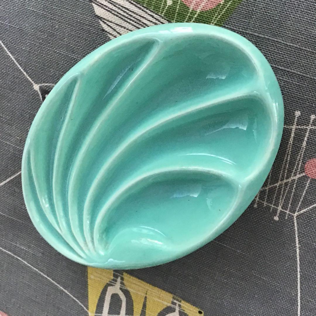 50s 60s アメリカ ビンテージ セラミック 小物入れ 灰皿