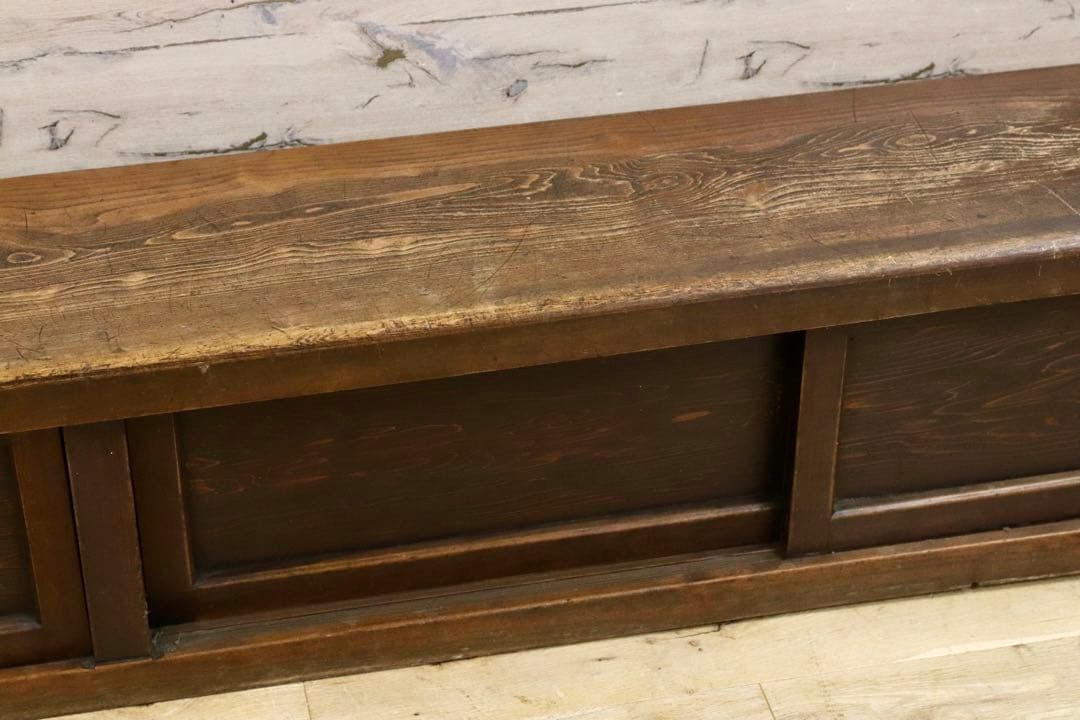 GMHS557○和製ヴィンテージ 置床 サイドボード ローボード 飾り台 和室