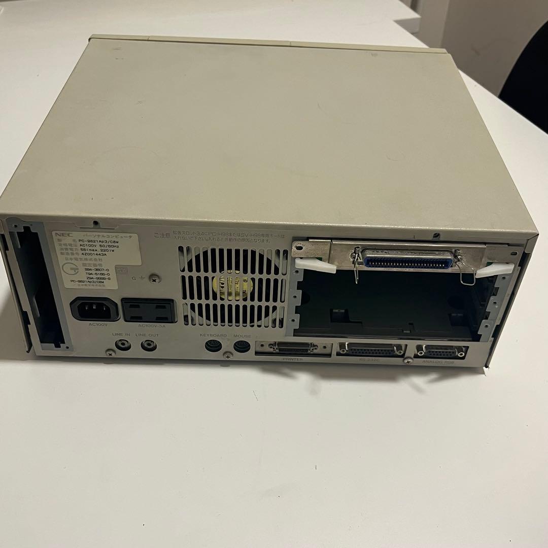 NEC PC-9821 Ap3 / C8W 通電確認済 ジャンク扱い品