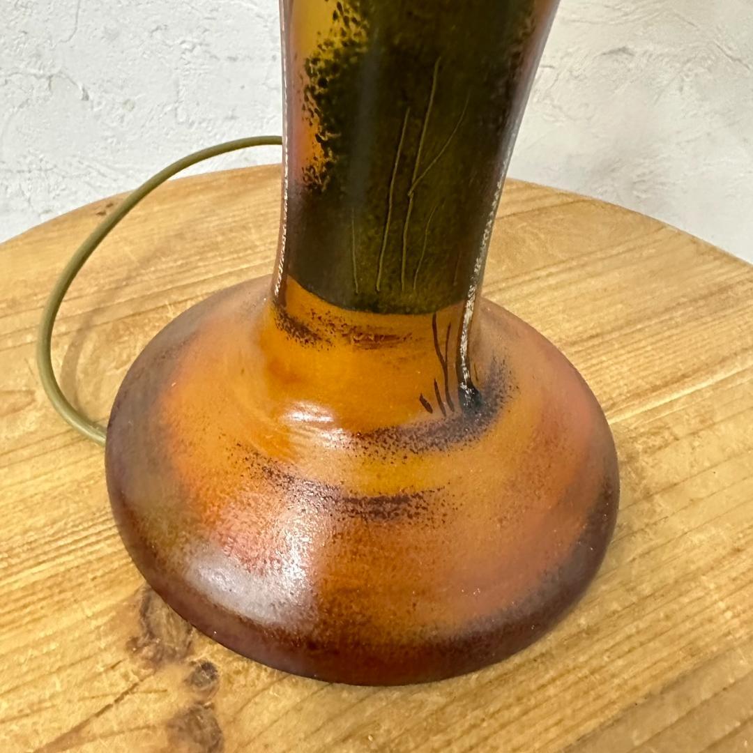 ドームナンシー　吊り卓上照明　アンテルカレール　被せガラス　高さ40cm