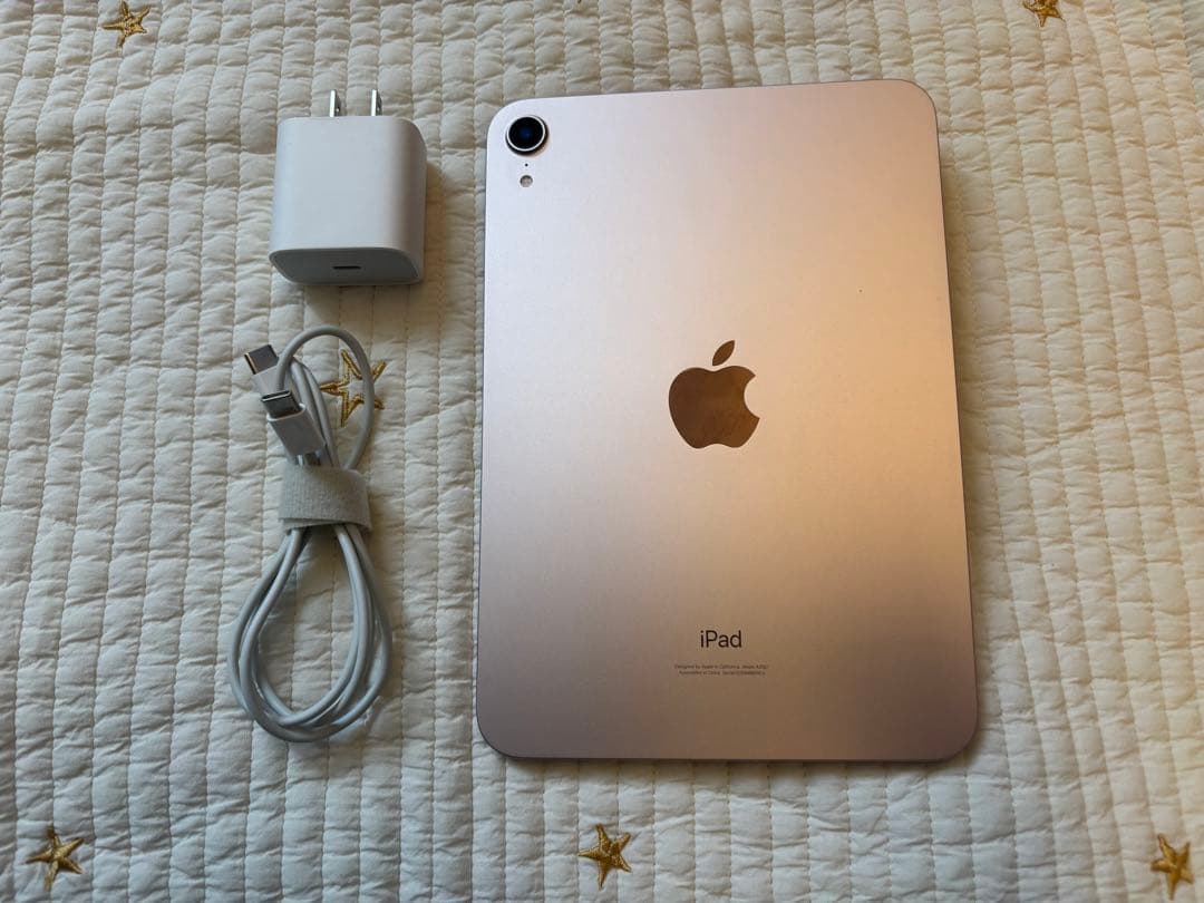 iPad mini 第6世代 ピンク 本体 充電器付き