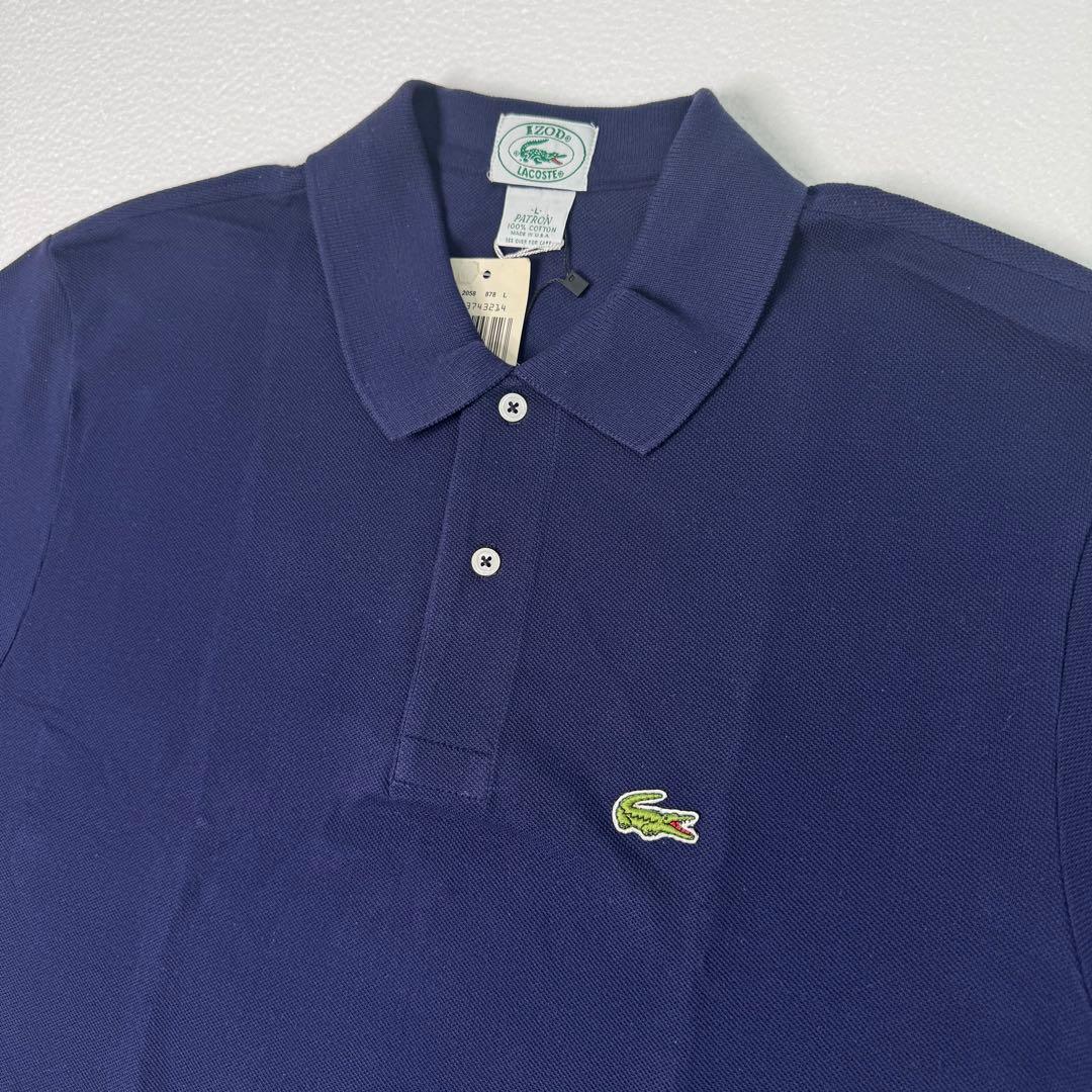 ラコステ デッドストック ポロシャツ L LACOSTE izod