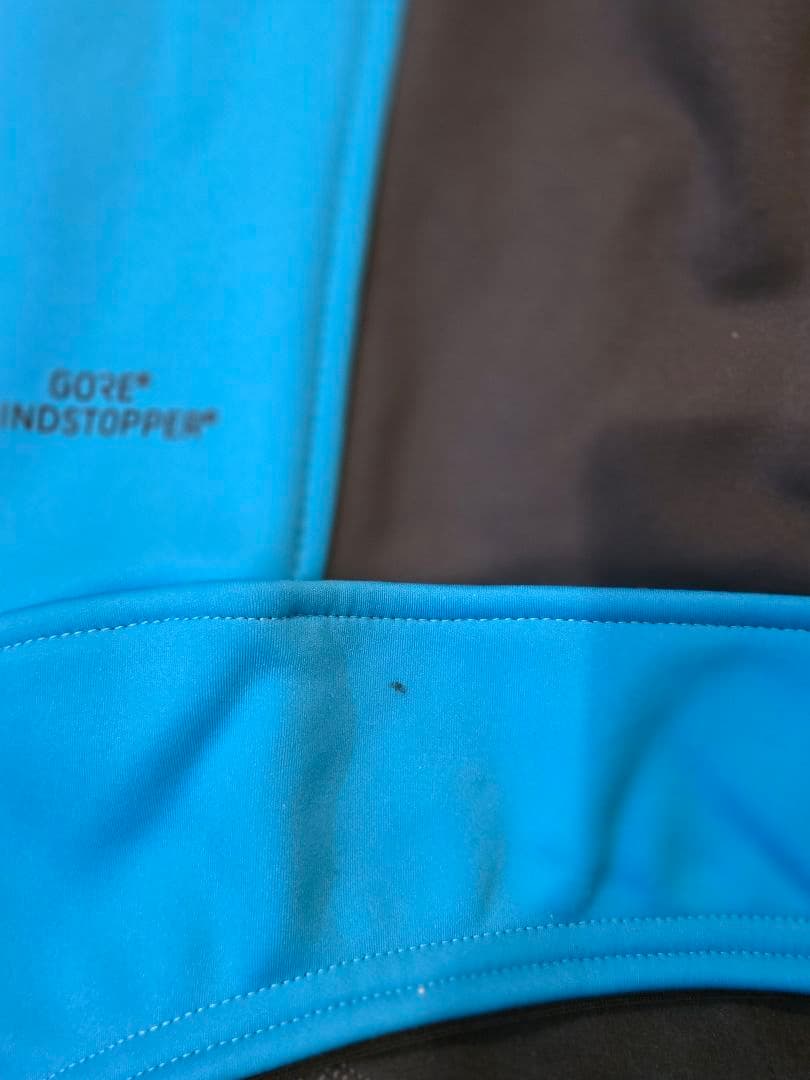 Castelli サイクルジャケット Sサイズ 青黒