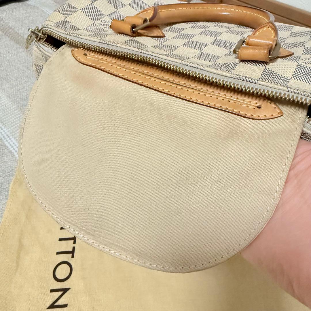 ルイヴィトン ダミエ アズール スピーディ バンドリエール25cm N40608