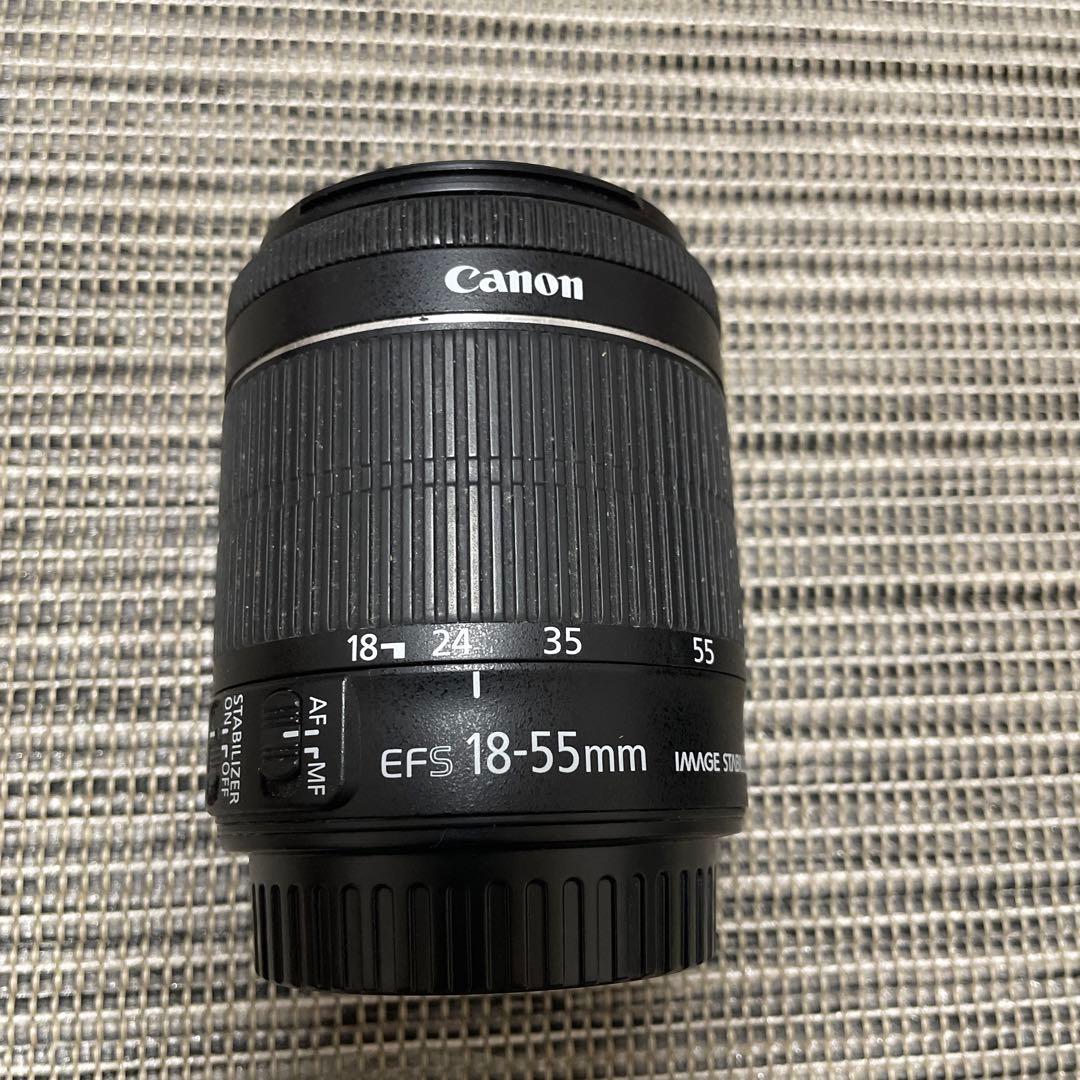 レンズ(単焦点) CANON zoom efs 18-55mm 3.5-5.6 IS STM