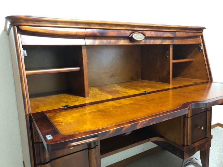 ビューロー ドレッサー 北海道工芸家具 カバ材