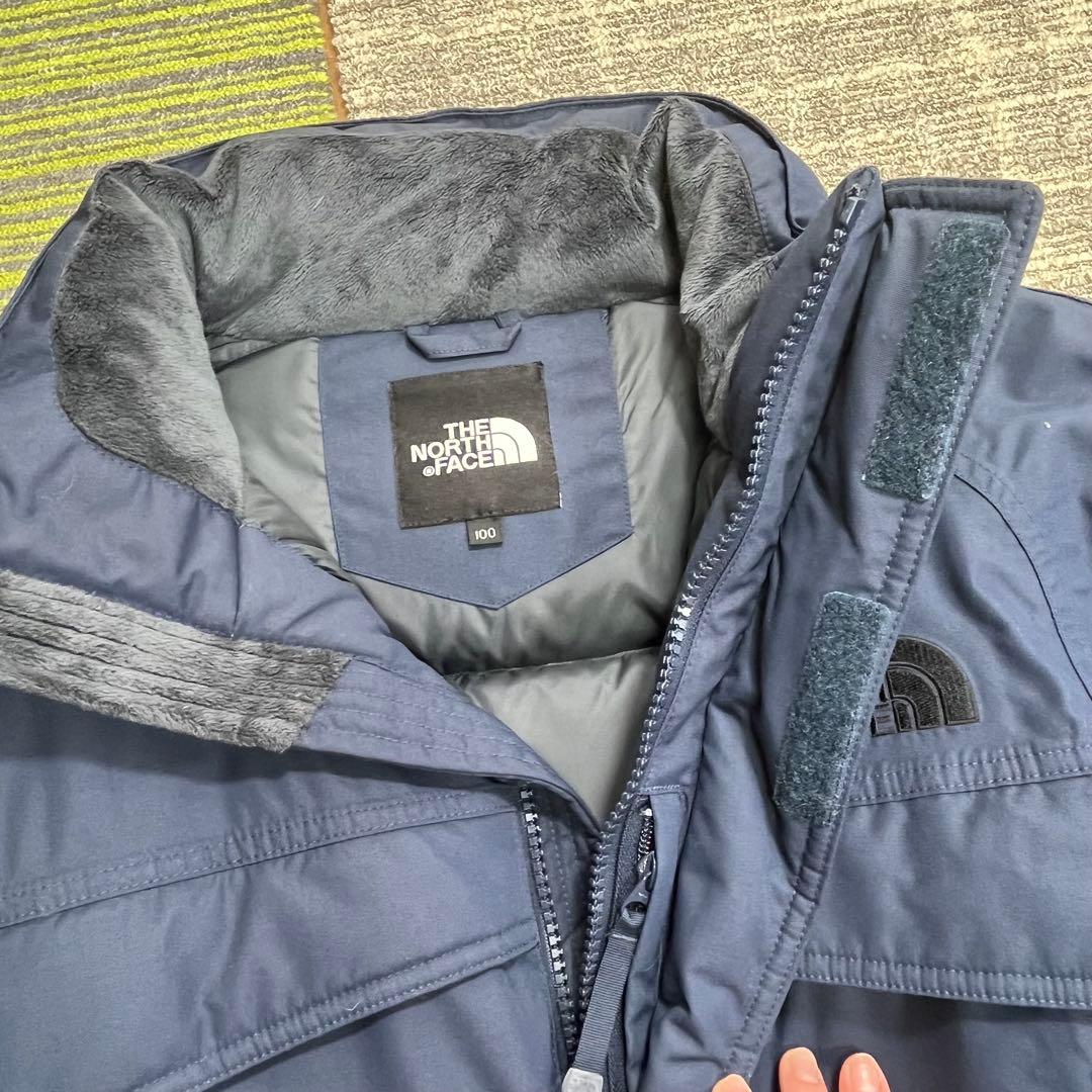 【美品】The North Face ブルー　ダウンジャケット
