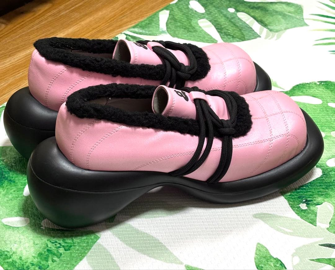 Grape 靴　シューズ　37サイズ　レア　ピンク